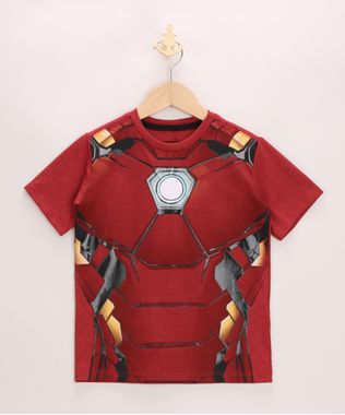 Camiseta-Infantil-Homem-de-Ferro-Emborrachado-Manga-Curta-Vermelha-9965118-Vermelho_1