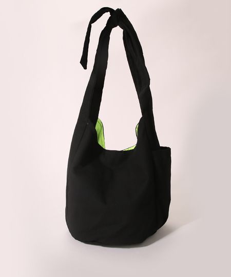 Bolsa-Feminina-Sholder-Bag-com-Bolso-e-No-Preto-9972578-Preto_1