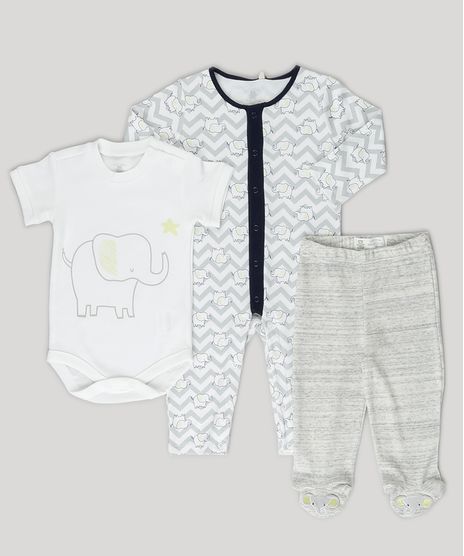 Conjunto-de-Macacao-Estampado-de-Elefantes---Body---Calca-em-Algodao---Sustentavel-Off-White-8693021-Off_White_1