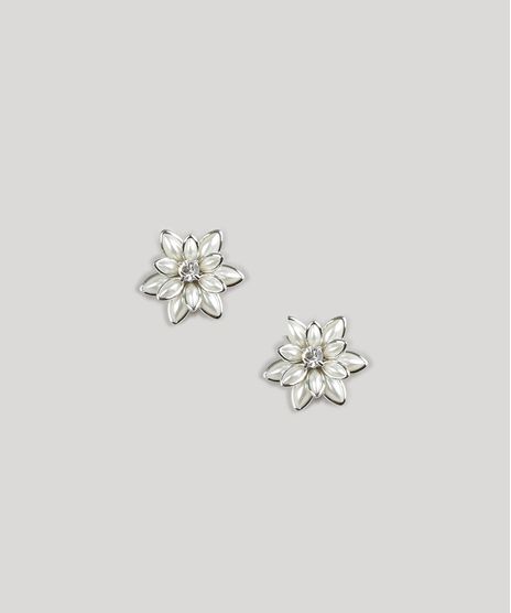 Brinco-de-Flor-com-Strass-Prateado-8790255-Prateado_1