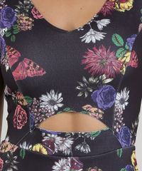 Vestido-Estampado-Floral-com-Vazado-Preto-8822727-Preto_4