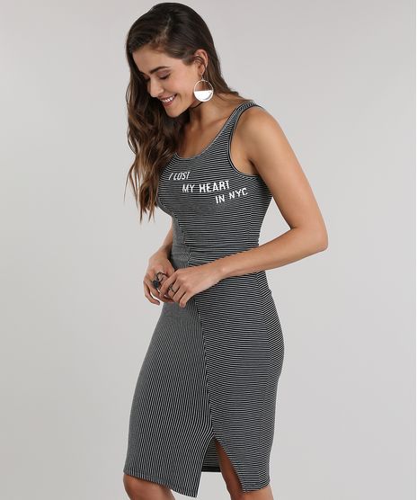 Vestido-Listrado--I-Lost-My-Heart-in-NYC--Preto-8960357-Preto_1