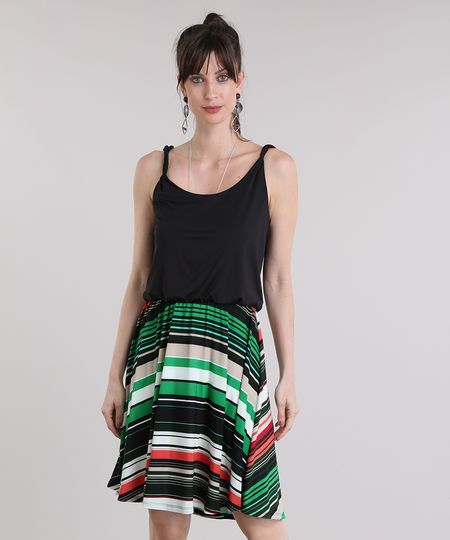 Vestido-com-Estampa-Listrada-Preto-8821225-Preto_1 Vestido-com-Estampa-Listrada-Preto-8821225-Preto_1