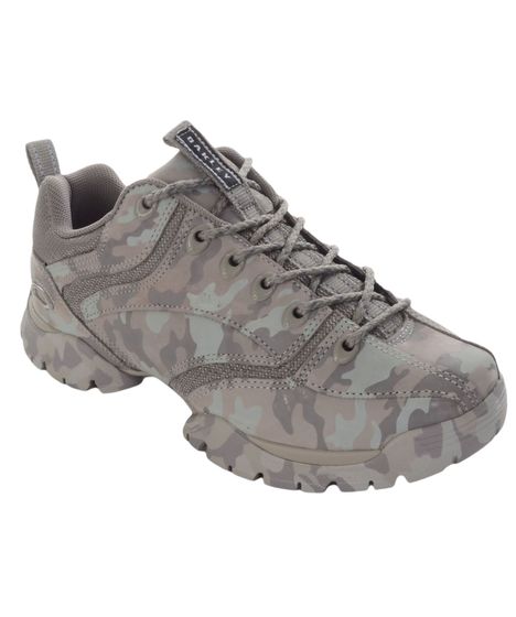 tenis oakley flak camo cinza