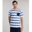 Camiseta-Listrada-de-Algodao---Sustentavel-Branca-8651310-Branco_1