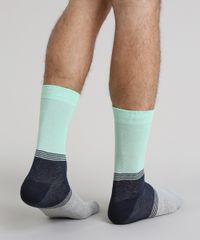 Meia-com-Listras-Verde-Claro-8884274-Verde_Claro_3 Meia-com-Listras-Verde-Claro-8884274-Verde_Claro_3