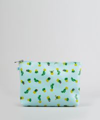 Necessaire-Estampada-de-Cactos-Verde-Claro-8926662-Verde_Claro_3