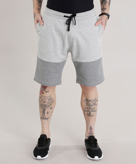 Bermuda-Relaxed-em-Moletom-com-Recorte-Cinza-Mescla-Claro-8586750-Cinza_Mescla_Claro_1 Bermuda-Relaxed-em-Moletom-com-Recorte-Cinza-Mescla-Claro-8586750-Cinza_Mescla_Claro_1