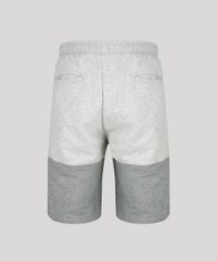 Bermuda-Relaxed-em-Moletom-com-Recorte-Cinza-Mescla-Claro-8586750-Cinza_Mescla_Claro_6