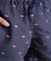 Bermuda-Relaxed-Estampada-de-Flamingos-Azul-Marinho-8678333-Azul_Marinho_4
