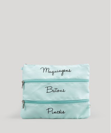 Necessaire--Maquiagem-Batom-Pinceis--Verde-Claro-8926710-Verde_Claro_1