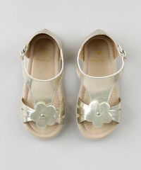 Sandalia-Metalizada-com-Flor-Dourada-8761493-Dourado_4