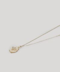 Colar-com-Pingente-de-Passaro-Dourado-8944247-Dourado_3