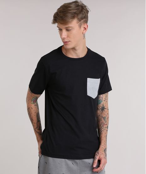 Camiseta-com-Bolso-Estampado-Listrado-Preta-8931816-Preto_1