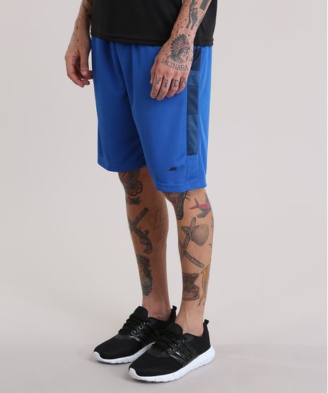 Bermuda-de-Futebol-Ace-com-Recortes-Azul-Royal-8816392-Azul_Royal_1
