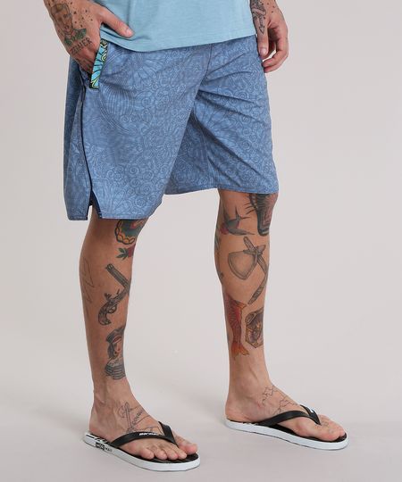 Bermuda-Estampada-Azul-8742609-Azul_1 Bermuda-Estampada-Azul-8742609-Azul_1