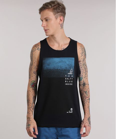 Regata--The-Salty-Blue-Inside--em-Algodao---Sustentavel-Preta-8890822-Preto_1