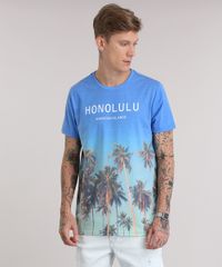 Camiseta-Estampada-de-Coqueiros-Azul-8837704-Azul_1