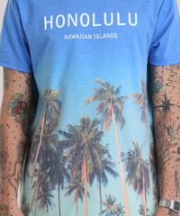 Camiseta-Estampada-de-Coqueiros-Azul-8837704-Azul_4
