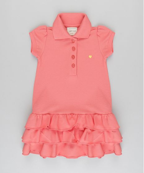 Vestido-em-Piquet-com-Babado-Coral-8683706-Coral_1