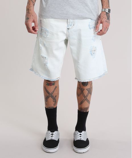 Bermuda-Jeans-Reta-Destroyed-Azul-Claro-8766925-Azul_Claro_1