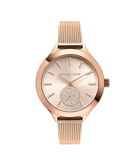 relogio michael kors feminino rose