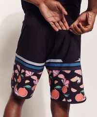 Bermuda-Surf-Masculina-Feline-Tal-Pai-Tal-Filho-Frutas-com-Bolso-e-Cordao-Preta-9970210-Preto_2