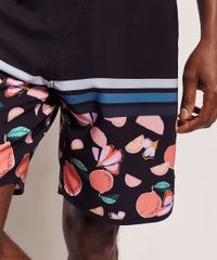 Bermuda-Surf-Masculina-Feline-Tal-Pai-Tal-Filho-Frutas-com-Bolso-e-Cordao-Preta-9970210-Preto_4