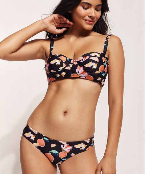 Biquini-Top-Feline-Meia-Taca-Estampado-Frutas--Sem-Bojo-com-Aro-e-Alca-Removivel-Protecao-UV50--Preto-9962685-Preto_1