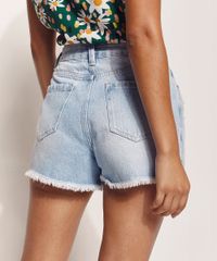 Short-Saia-Jeans-Feminino-Feline-Cintura-Super-Alta-Destroyed-com-Botoes-Azul-Claro-9970721-Azul_Claro_4