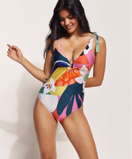 Maio-Body-Feline-Estampado-Tropical-com-Argola-e-Amarracao-Sem-Bojo-Protecao-UV50--Multicor-9962708-Multicor_1