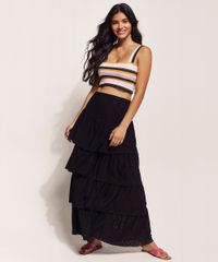 Saia-de-Laise-Feminina-Feline-Longa-em-Camadas-com-Babado-Preta-9963226-Preto_3