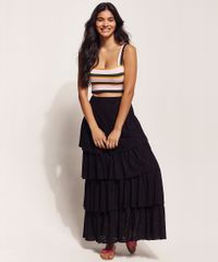 Saia-de-Laise-Feminina-Feline-Longa-em-Camadas-com-Babado-Preta-9963226-Preto_6