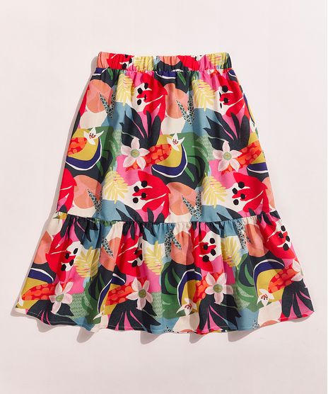 Saia-Infantil-Feline-Longa-Estampada-Tropical-com-Recorte-Multicor-9965492-Multicor_1