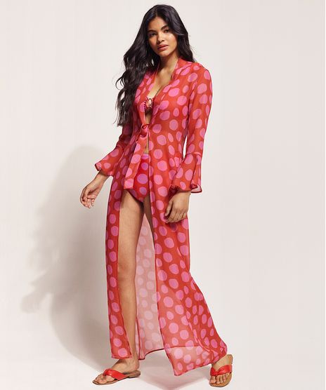 Saida-de-Praia-Feline-Longa-Estampada-Dots-com-Amarracao-e-Transparencia-Manga-Longa-Vermelha-9969742-Vermelho_1