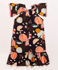 Vestido-Infantil-Feline-Estampado-Frutas-com-Babado-na-Manga-Preto-9965500-Preto_2