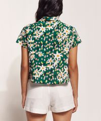 Camisa-Feminina-Feline-Estampada-Dots-Margarida-com-No-Sem-Botoes-Manga-Curta-Verde-Escuro-9961897-Verde_Escuro_2