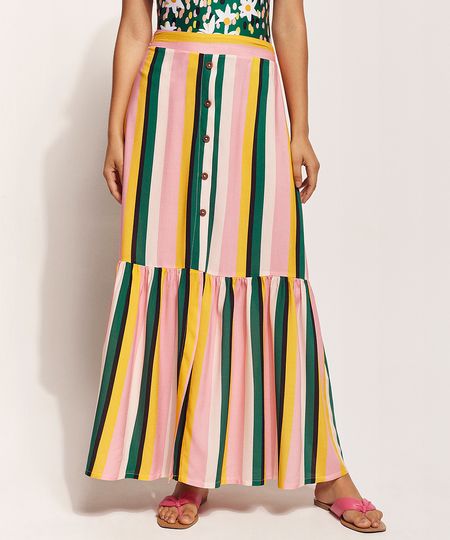 Saia-Feminina-Feline-Longa-Listrada-com-Botoes-e-Babado-Rosa-9961899-Rosa_1 Saia-Feminina-Feline-Longa-Listrada-com-Botoes-e-Babado-Rosa-9961899-Rosa_1