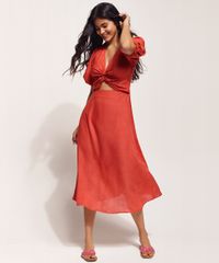 Vestido-Feminino-Feline-Midi-com-Linho-e-Vazado-Manga-Bufante-Vermelho-9962520-Vermelho_3