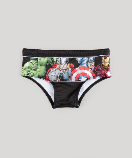 Sunga-Os-Vingadores-com-Protecao-UV50--Preta-8810005-Preto_1