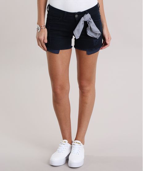 Short-Reto-com-Bandana-Estampada-Pied-de-Poule-Azul-Marinho-8926318-Azul_Marinho_1