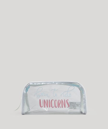 Necessaire--Unicorns--com-Glitter-Branca-8953857-Branco_1