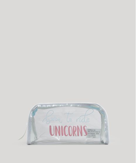 Necessaire--Unicorns--com-Glitter-Branca-8953857-Branco_1