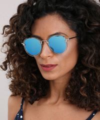 Oculos-de-Sol-Redondo-Feminino-Oneself-Prateado-8965667-Prateado_2