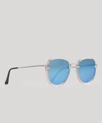 Oculos-de-Sol-Redondo-Feminino-Oneself-Prateado-8965667-Prateado_3
