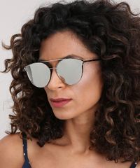 Oculos-de-Sol-Redondo-Feminino-Oneself-Prateado-9015708-Prateado_2