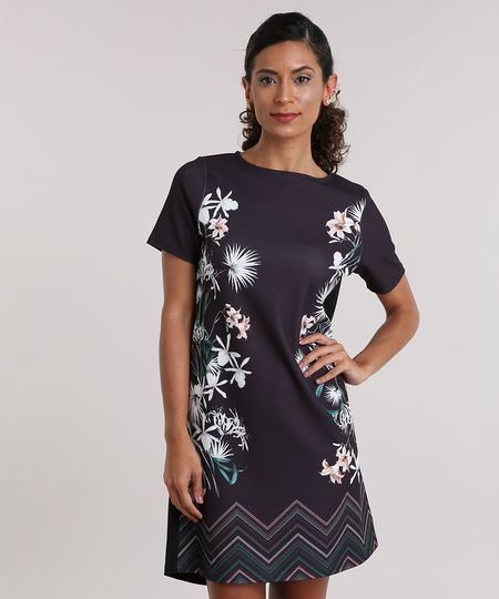 Vestido-com-Estampa-Floral-Preta-8816576-Preto_1 Vestido-com-Estampa-Floral-Preta-8816576-Preto_1