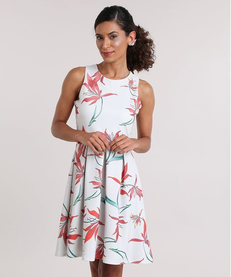 Vestido-Estampado-Floral-Kaki-8845976-Kaki_1