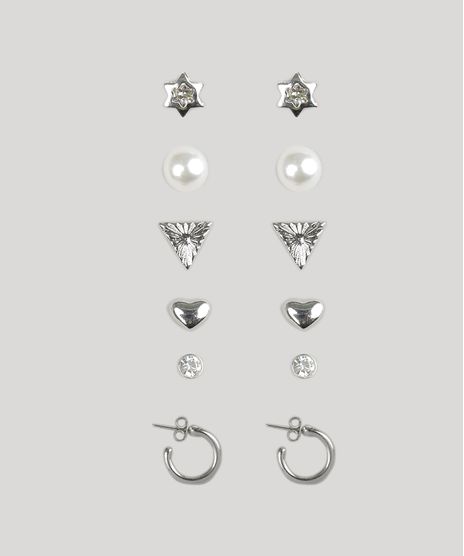 Kit-de-6-Brincos-Prateado-8790228-Prateado_1