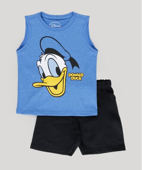 Conjunto-de-Regata-Donald-Azul---Bermuda-em-Moletom-Preta-8962511-Preto_1